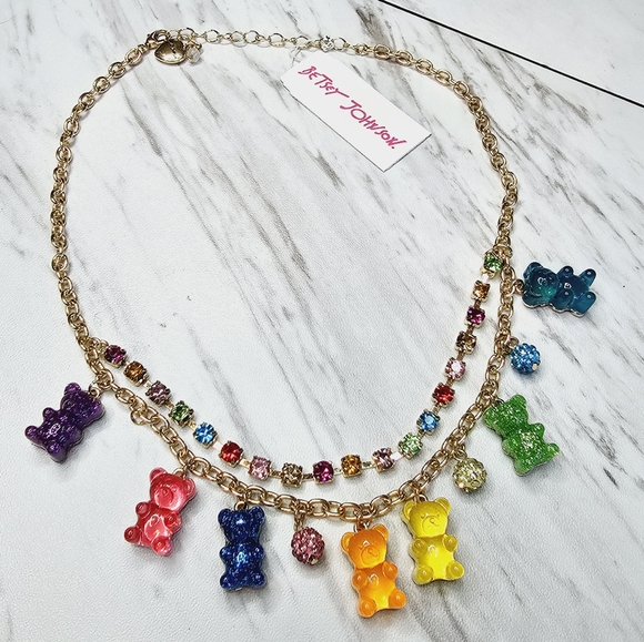 Stunning Betsey Johnson Gummy Bear Necklace Gallery